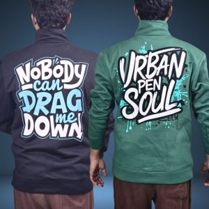 Sweat shirt M2 - Black & Green