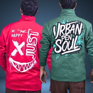 Sweat shirt M2 - Red & Green