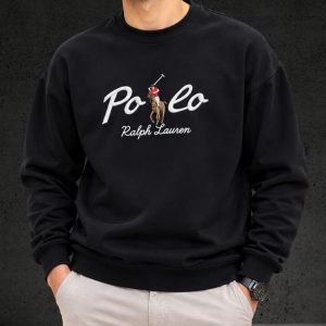 Us Polo Sweat shirt - Black