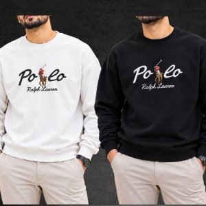 Us Polo Sweat shirt 2 pcs- Black & White