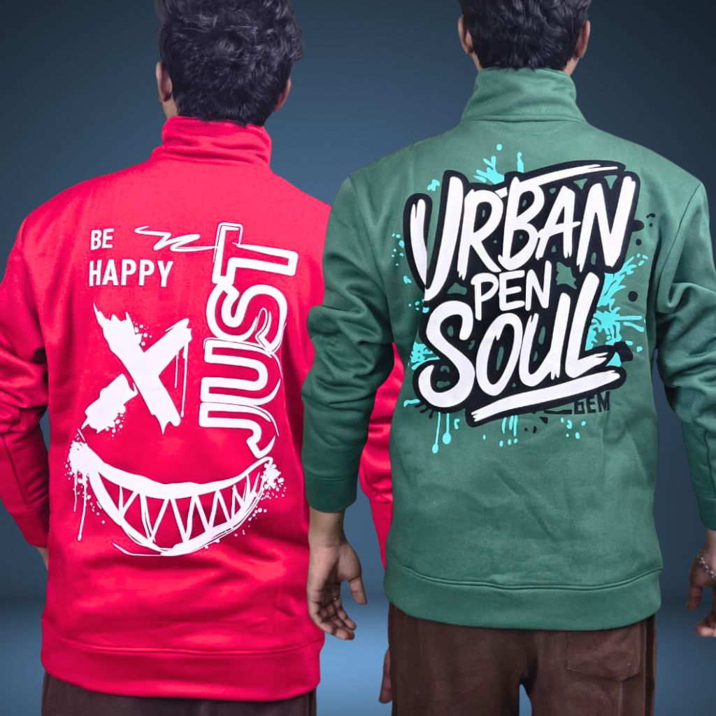 Sweat shirt M2 - Red & Green
