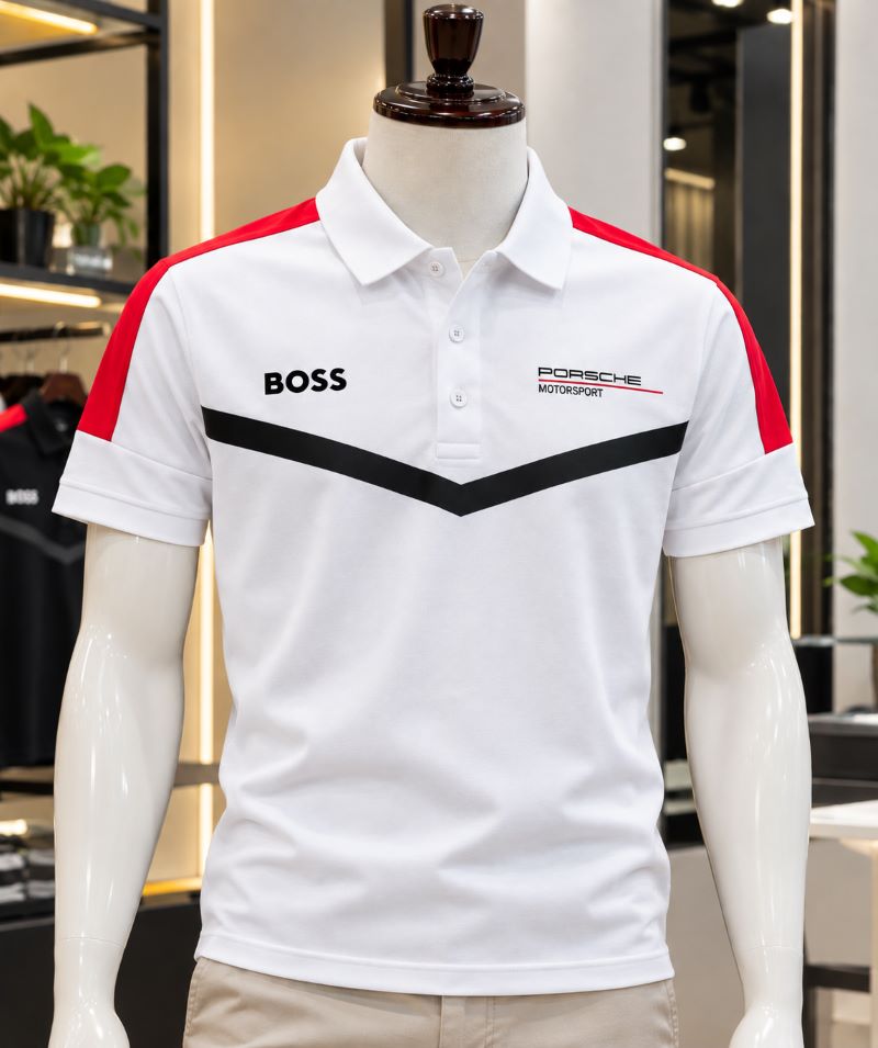 Boss Porsche Polo - White
